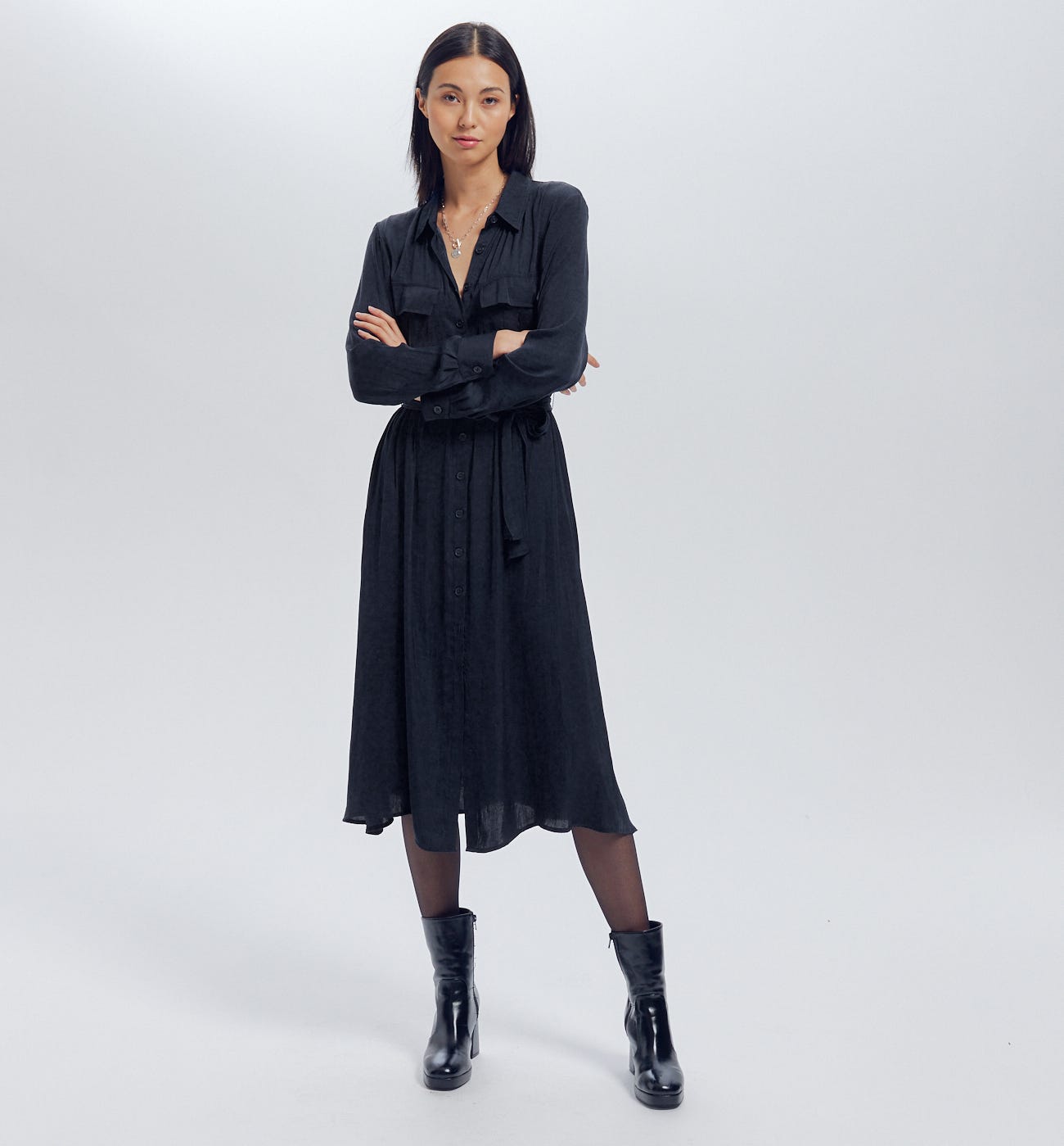 Vestido camisero