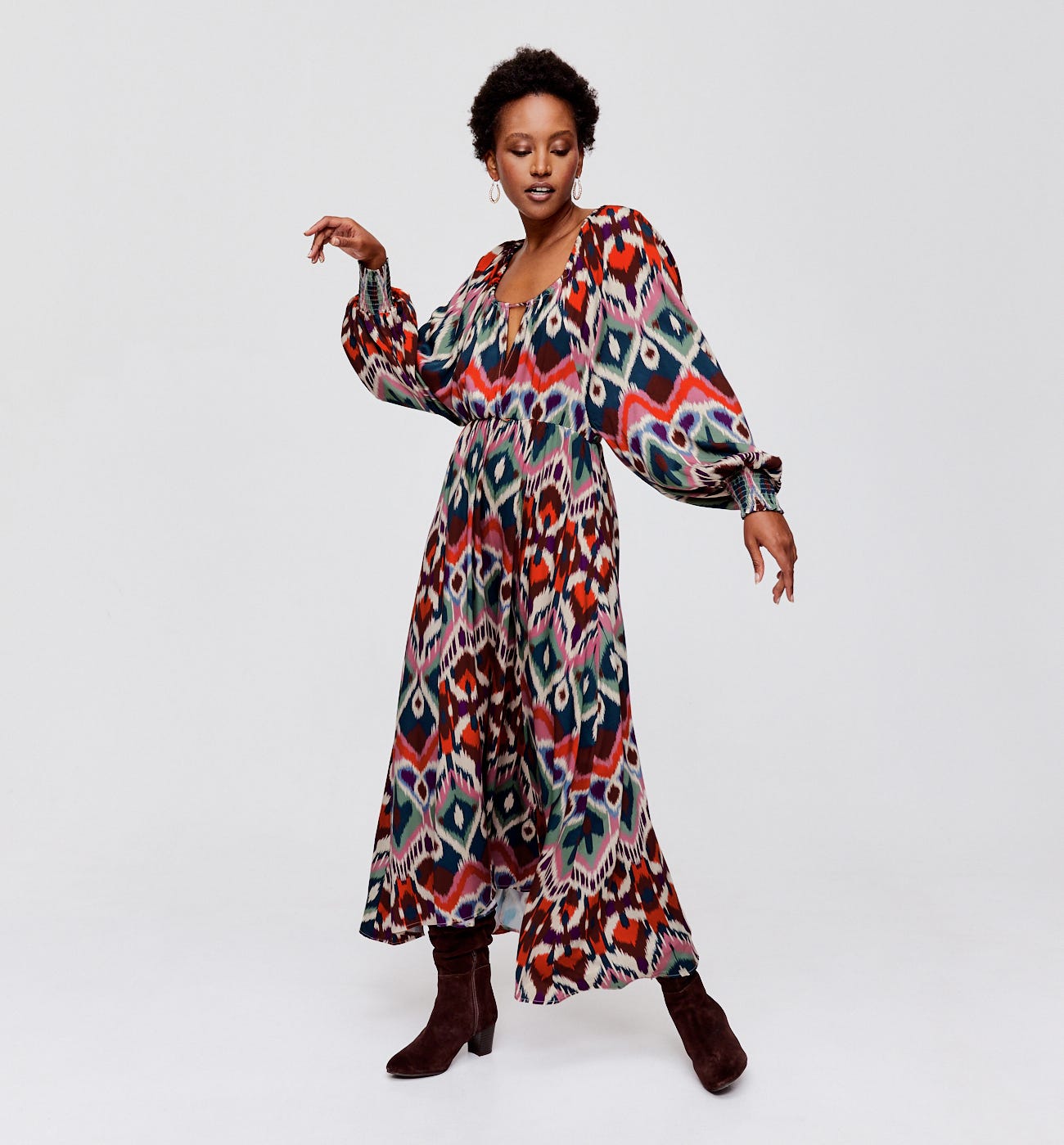 Patterned dress