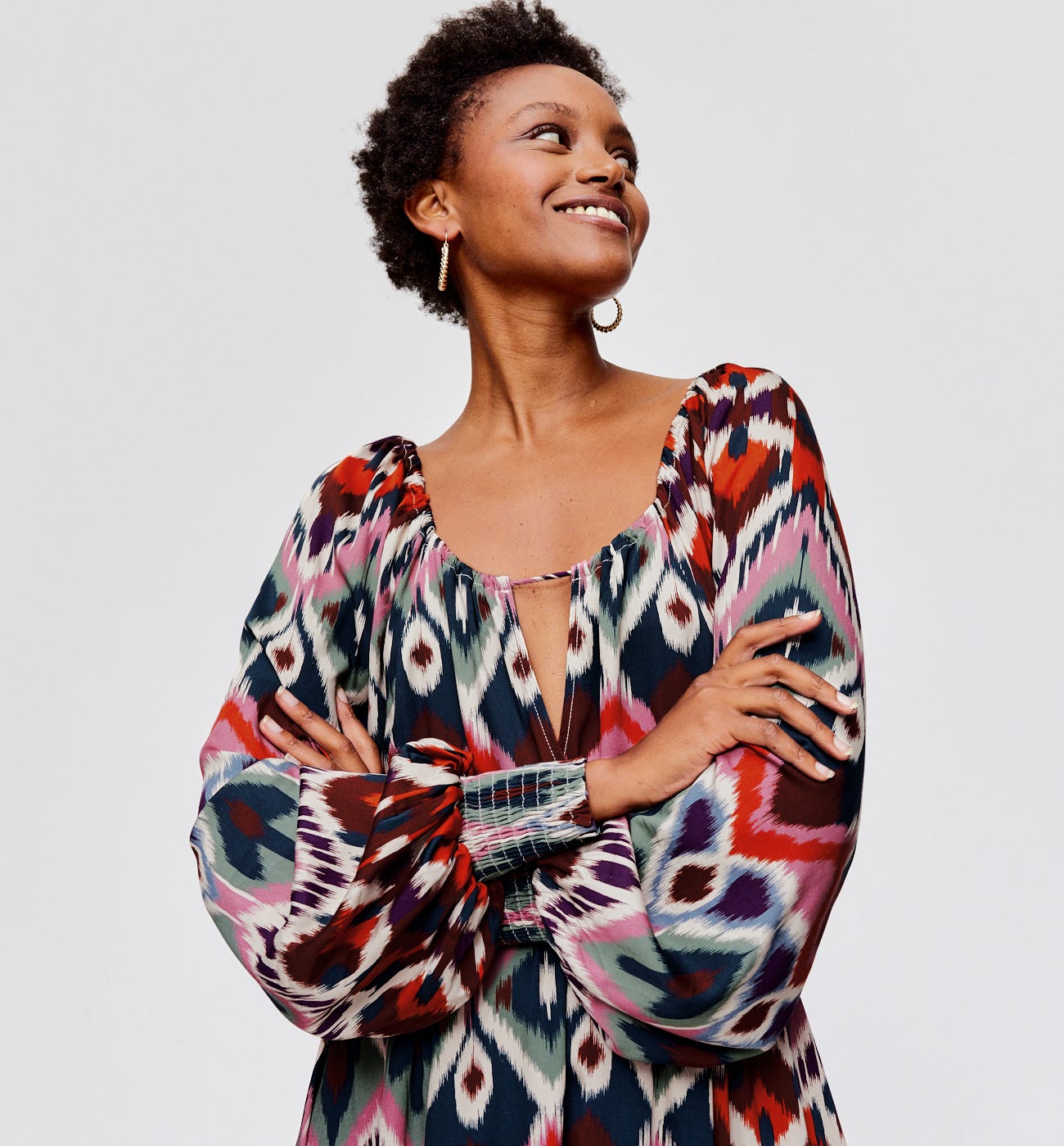 Patterned dress