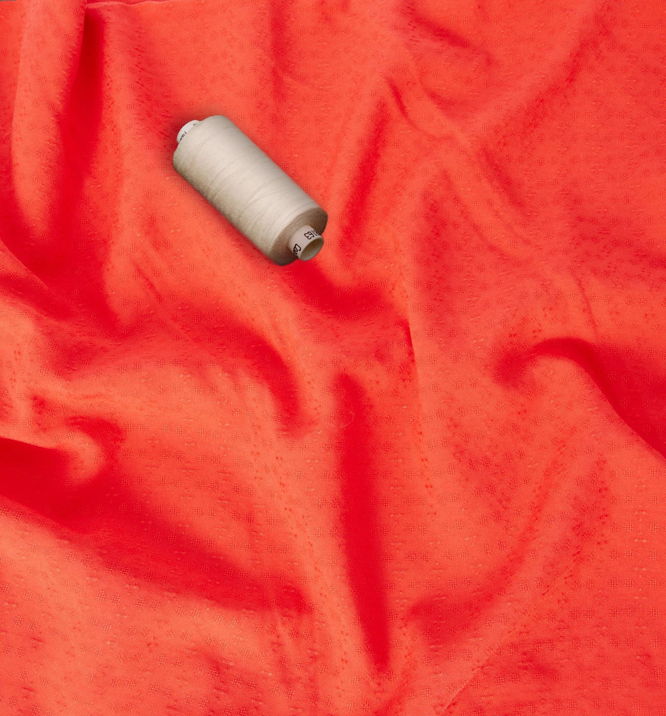 Coupon de tissu crépon viscose