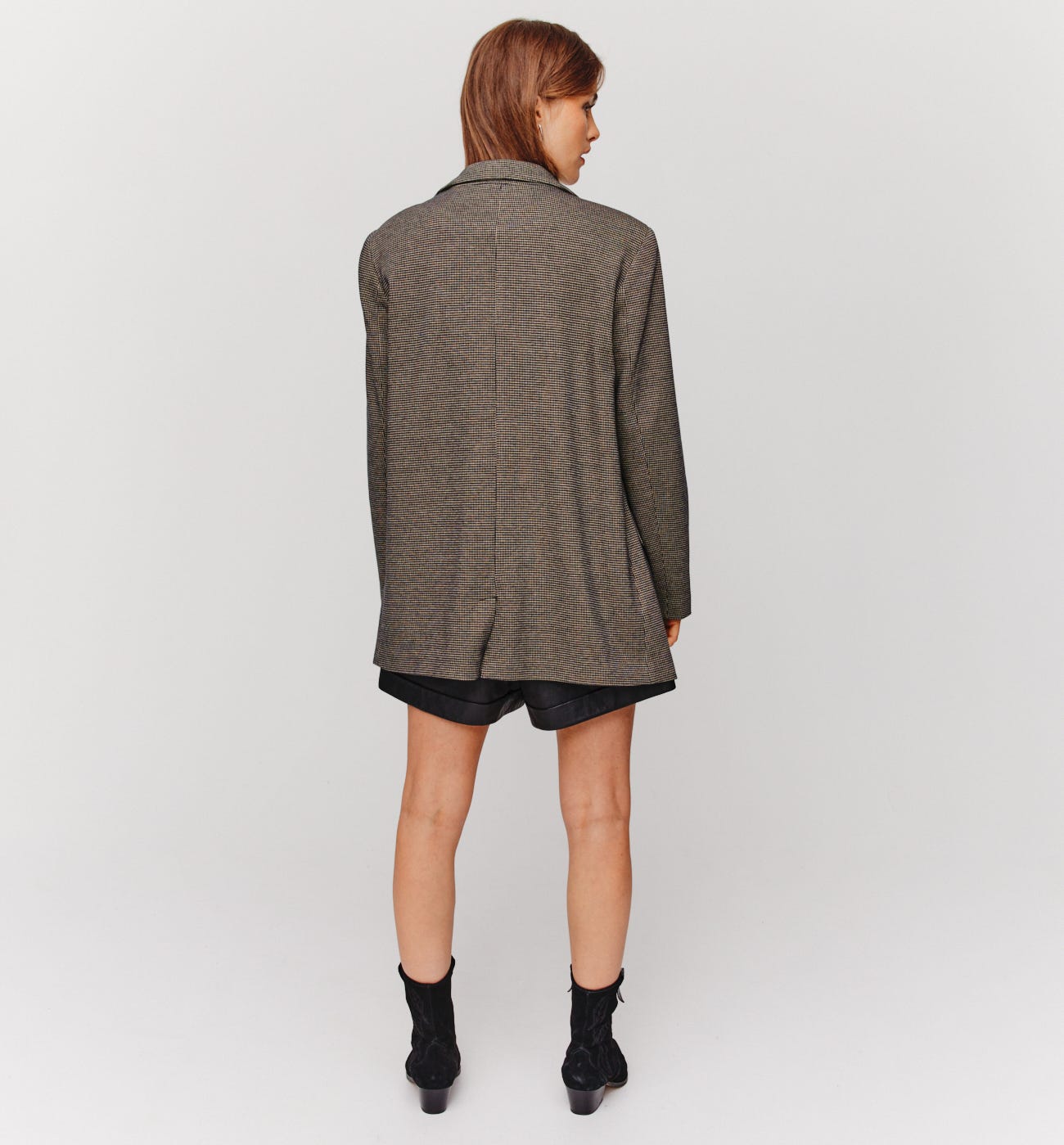 Checked jacket