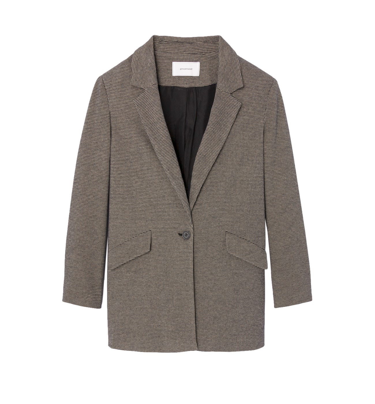 Checked jacket