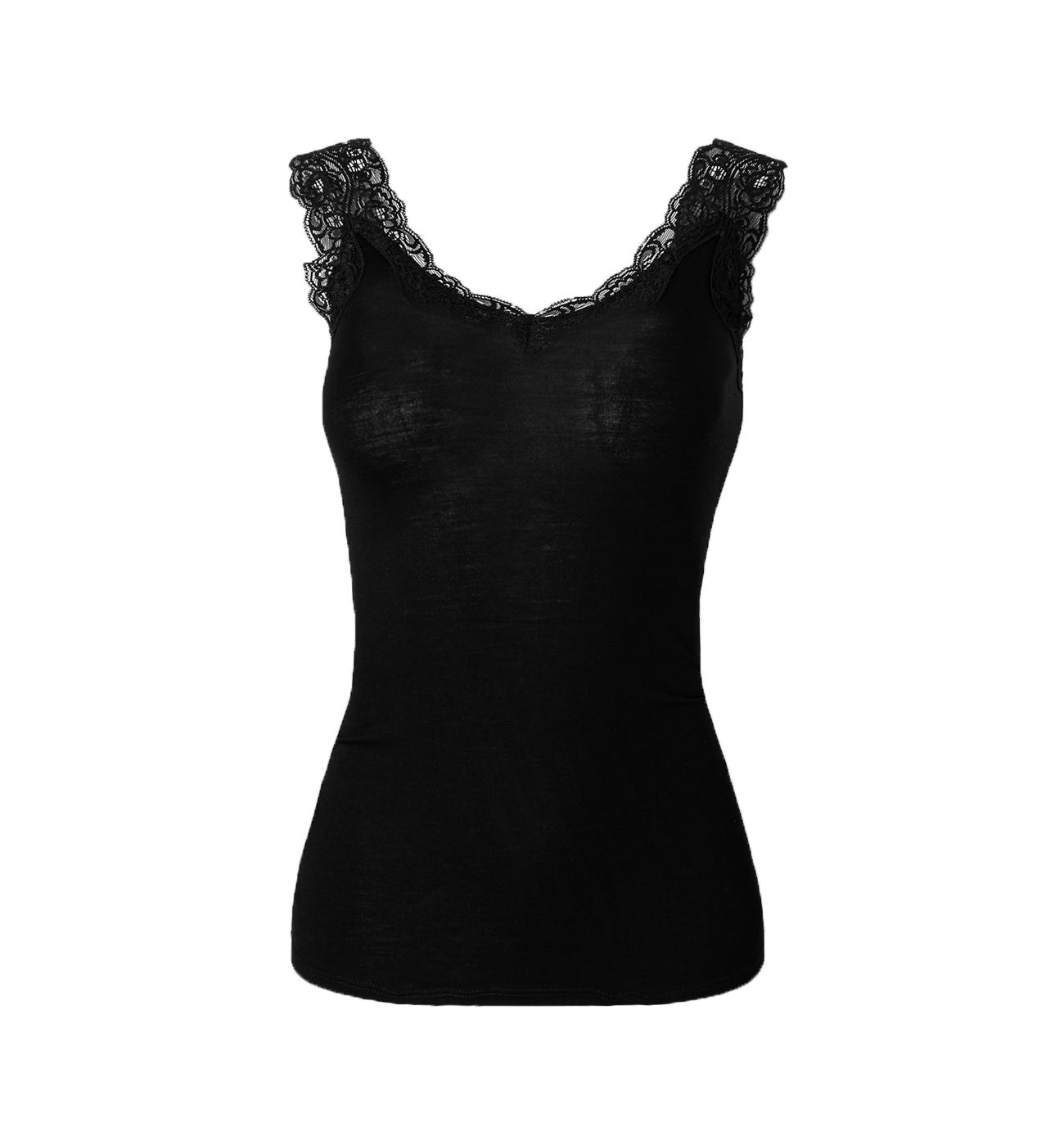 Top tirantes con encaje