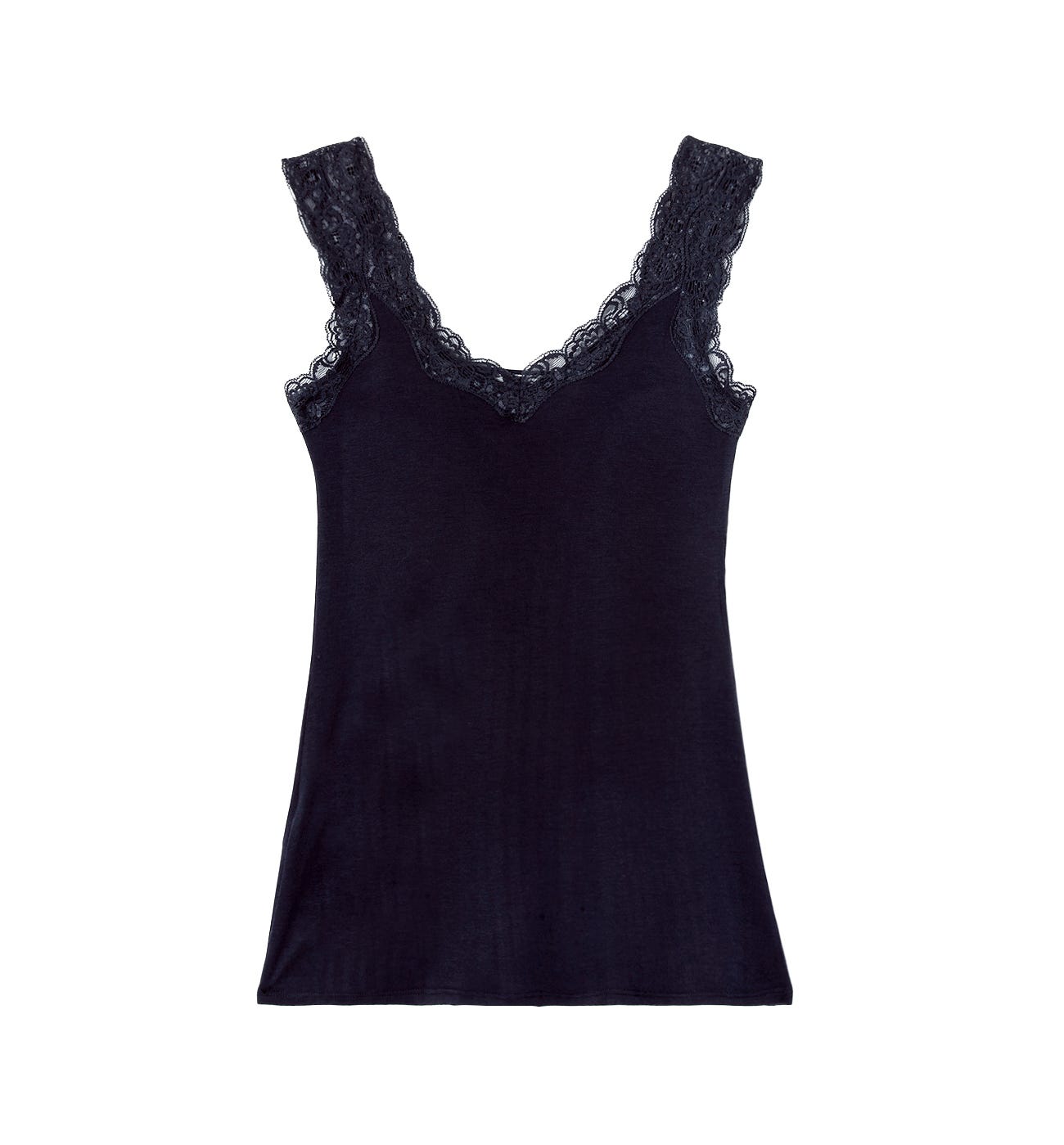 Top with lace straps