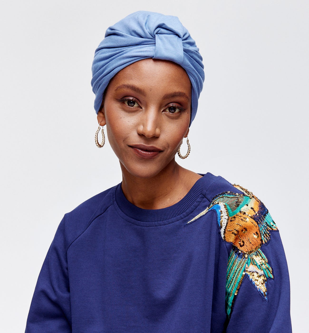 Turban für Chemopatientinnen