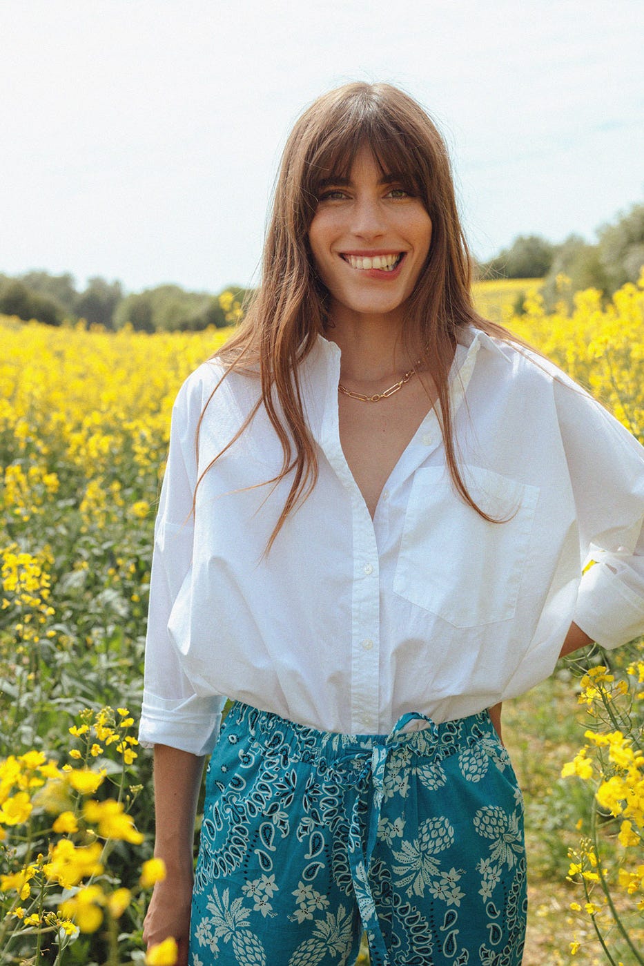 Camisa oversize