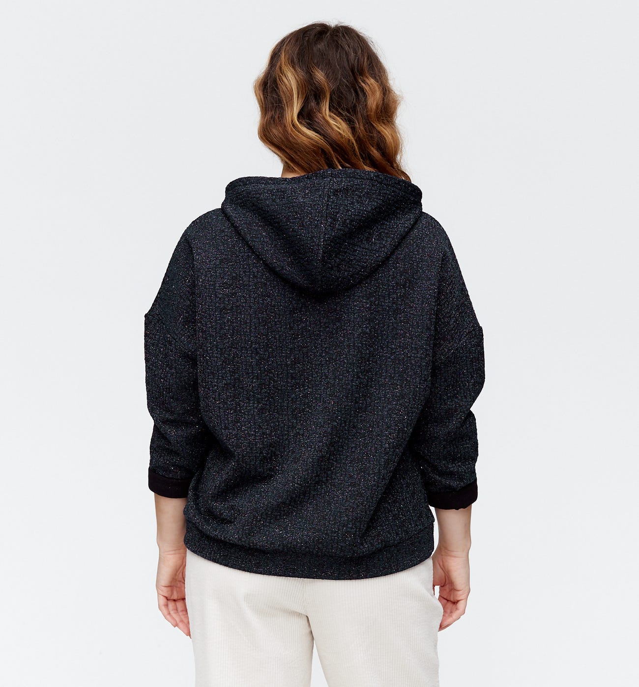 Glitzer-Hoodie