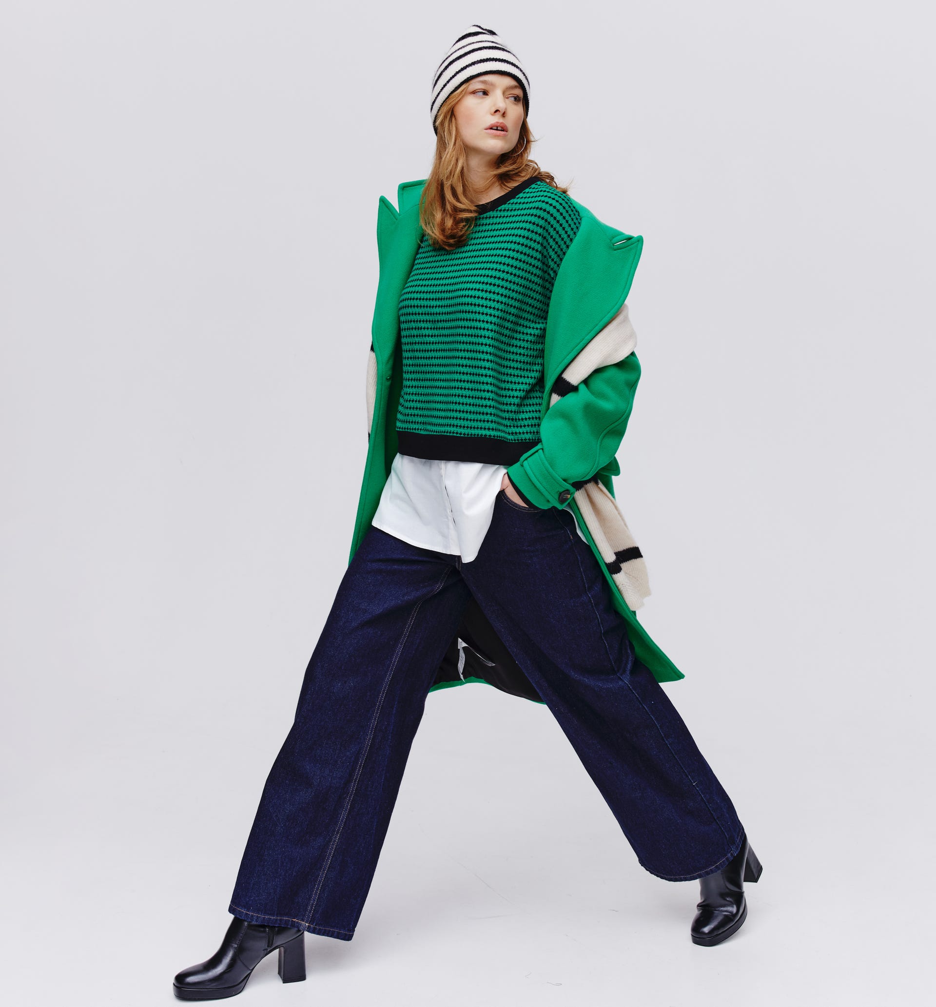 Sweatshirt im Lagenlook