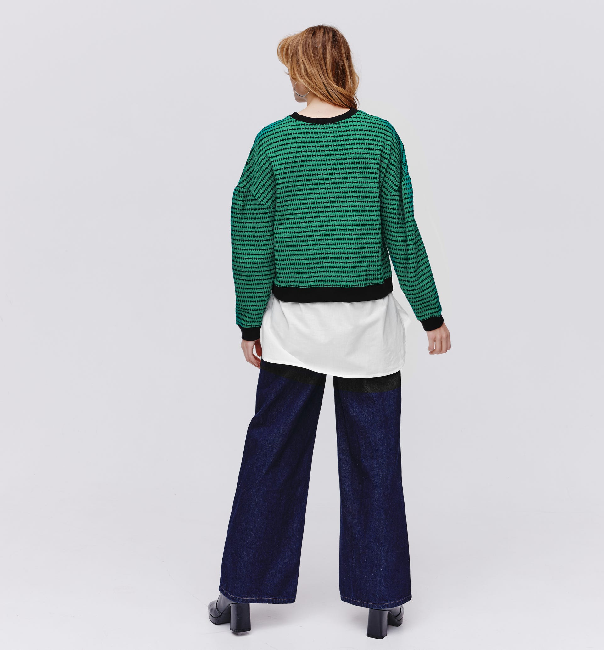 Sweatshirt im Lagenlook