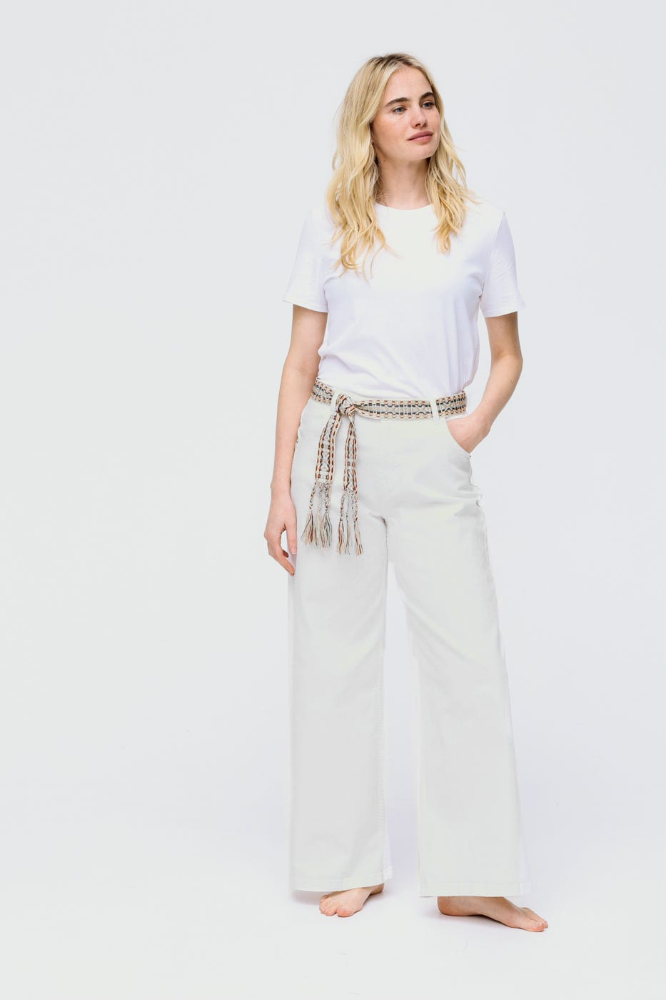 Jean ancho talle alto FELIX