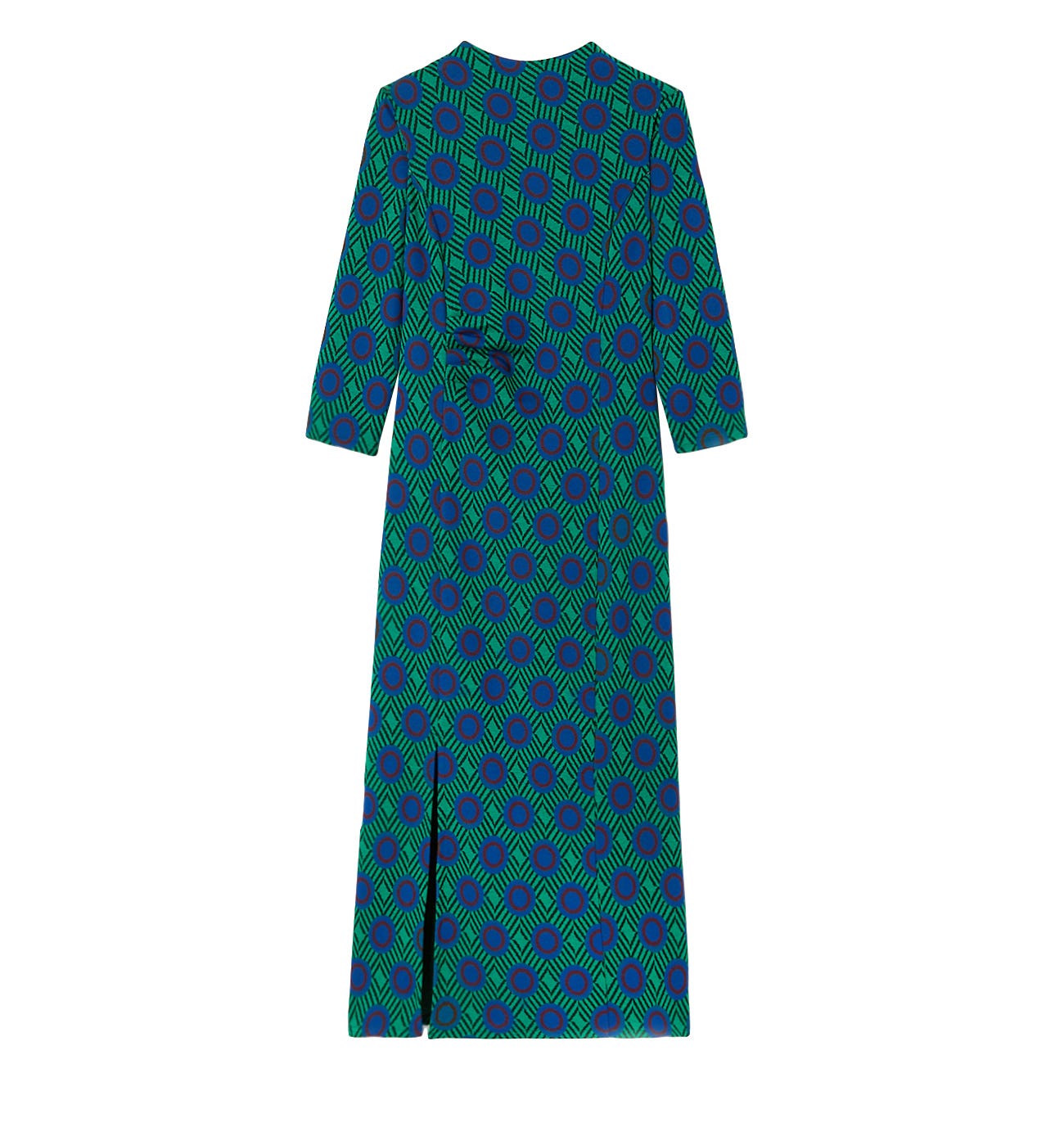 Vestido punto jacquard