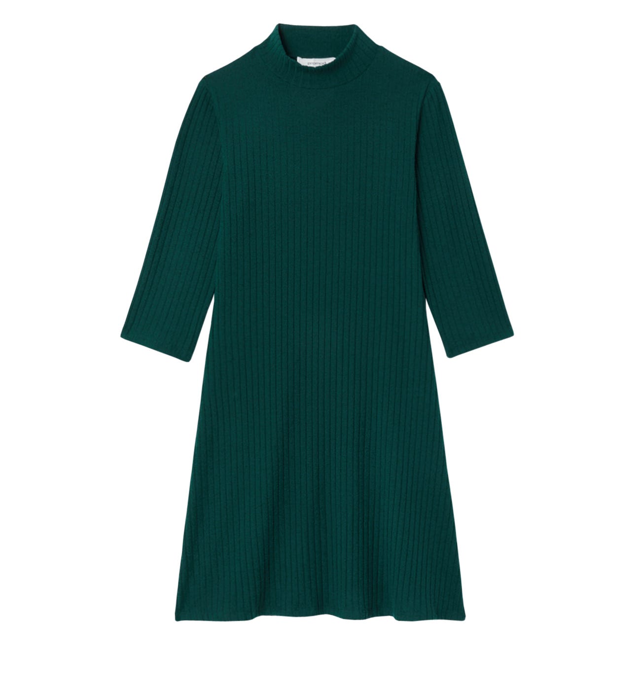 Robe unie en jersey Femme