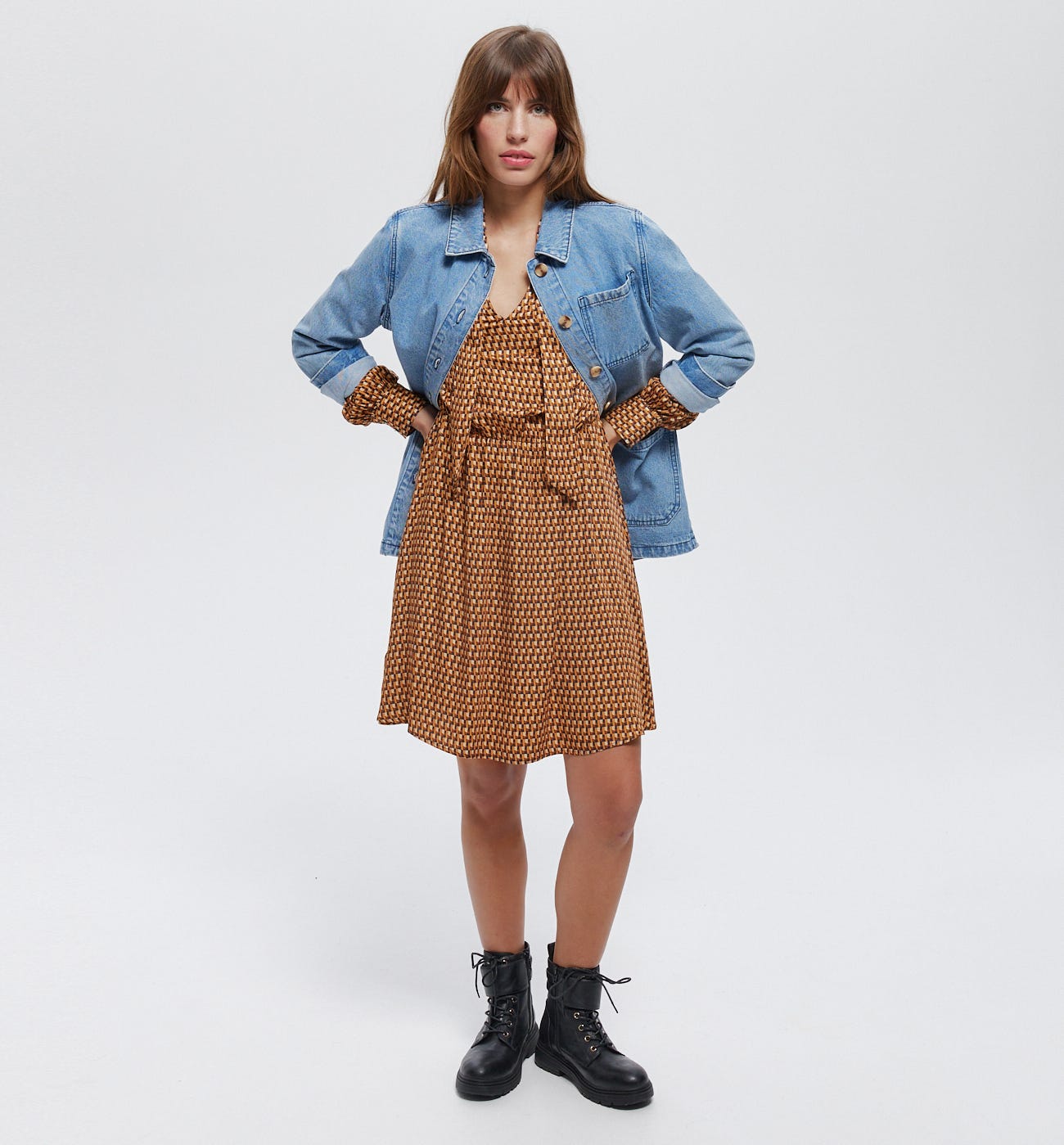 Robe imprimée Femme