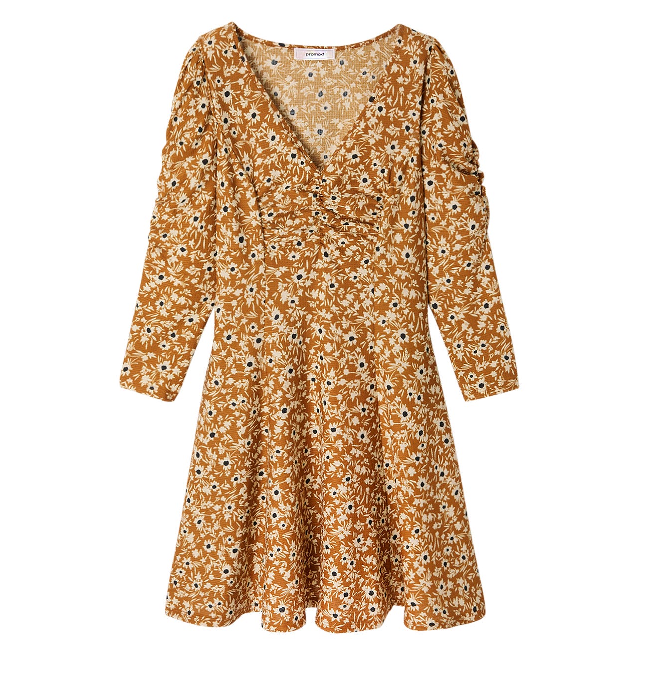 Gemustertes Minikleid