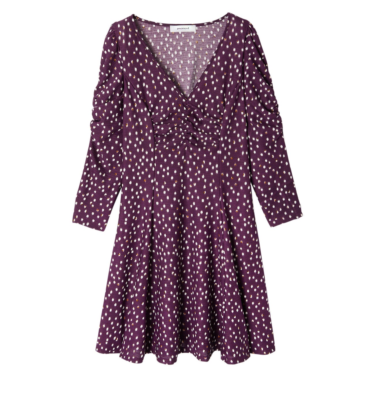 Vestido corto estampado