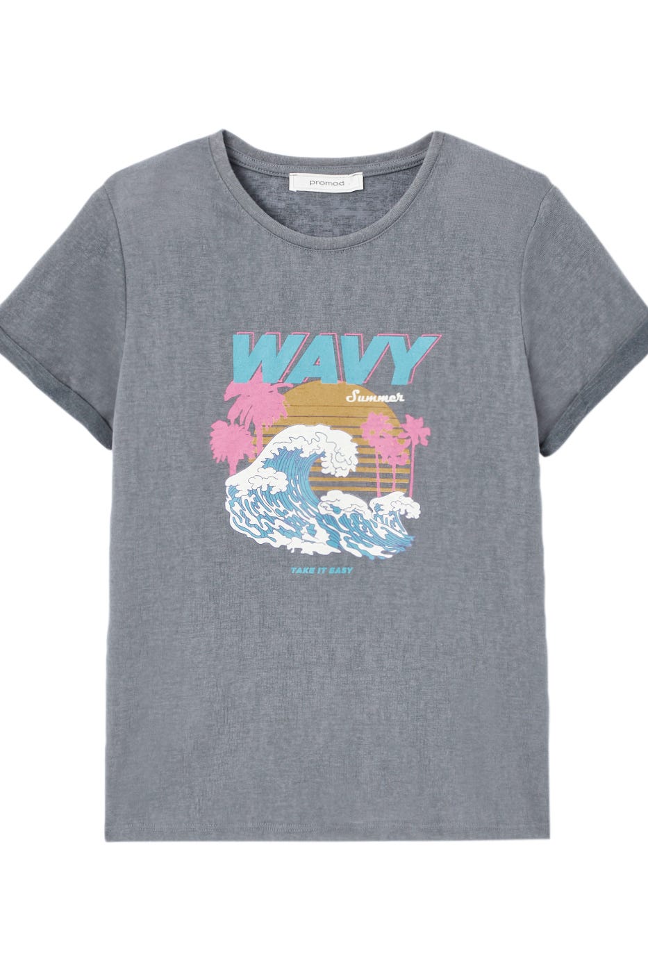 T-shirt à message Femme