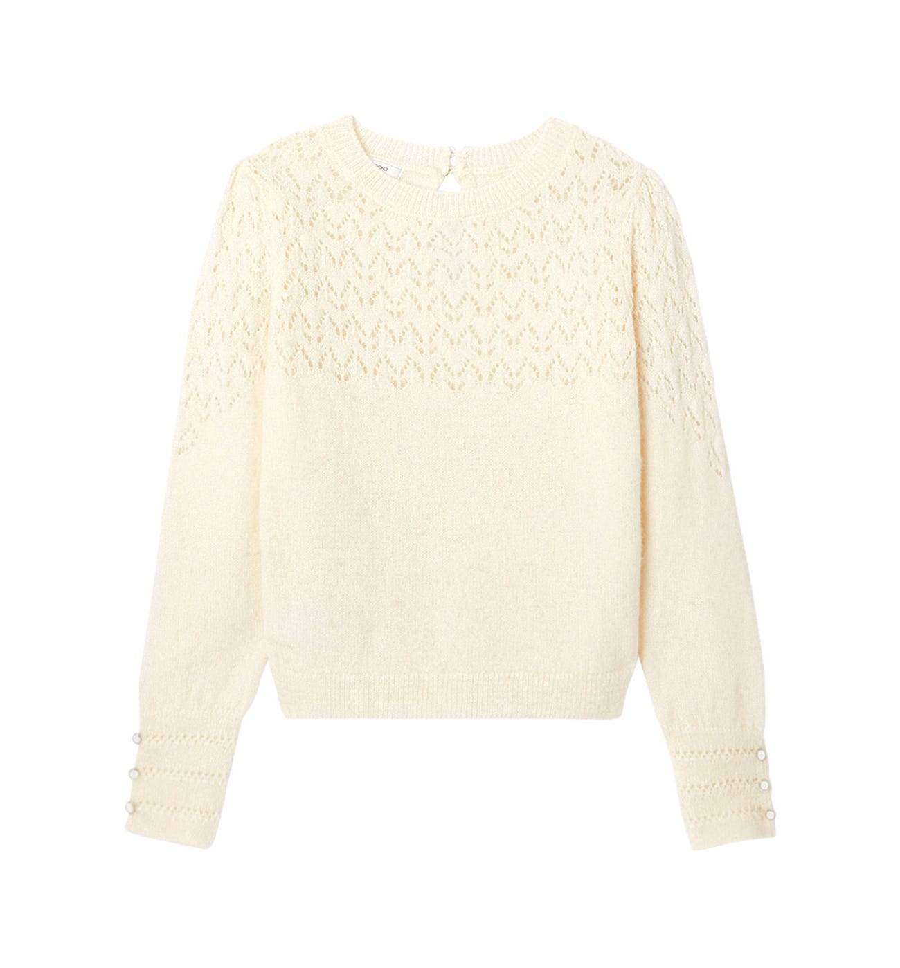 Openwork jumper