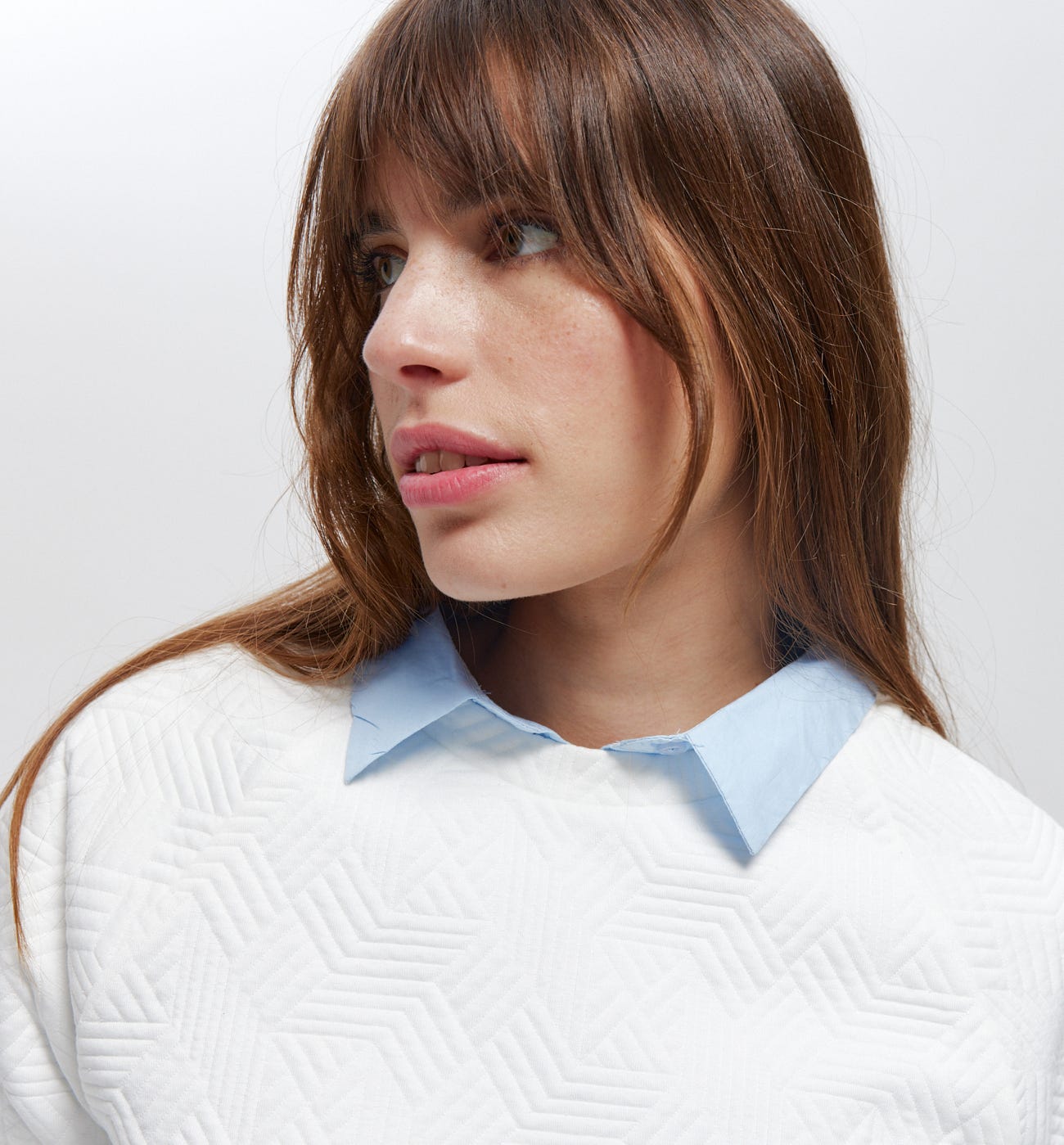 Bluza pikowana damska