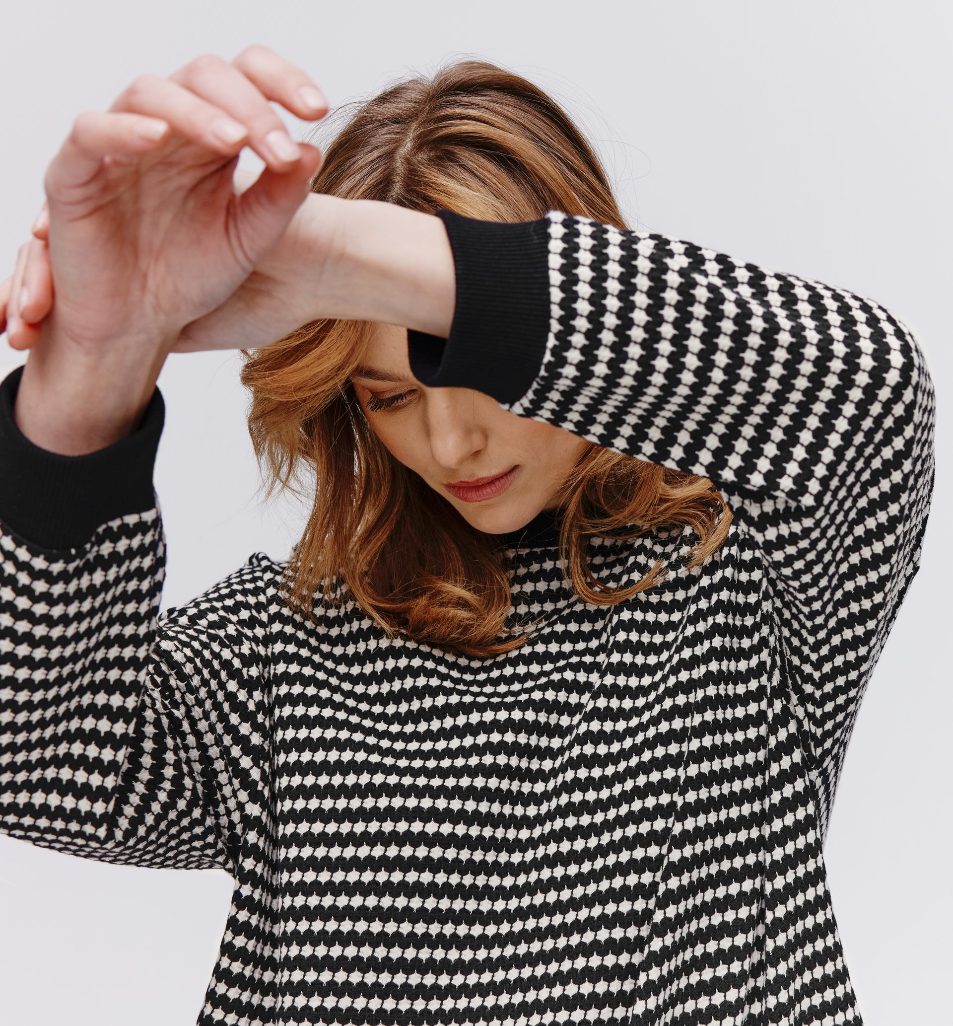 Sweatshirt im Lagenlook