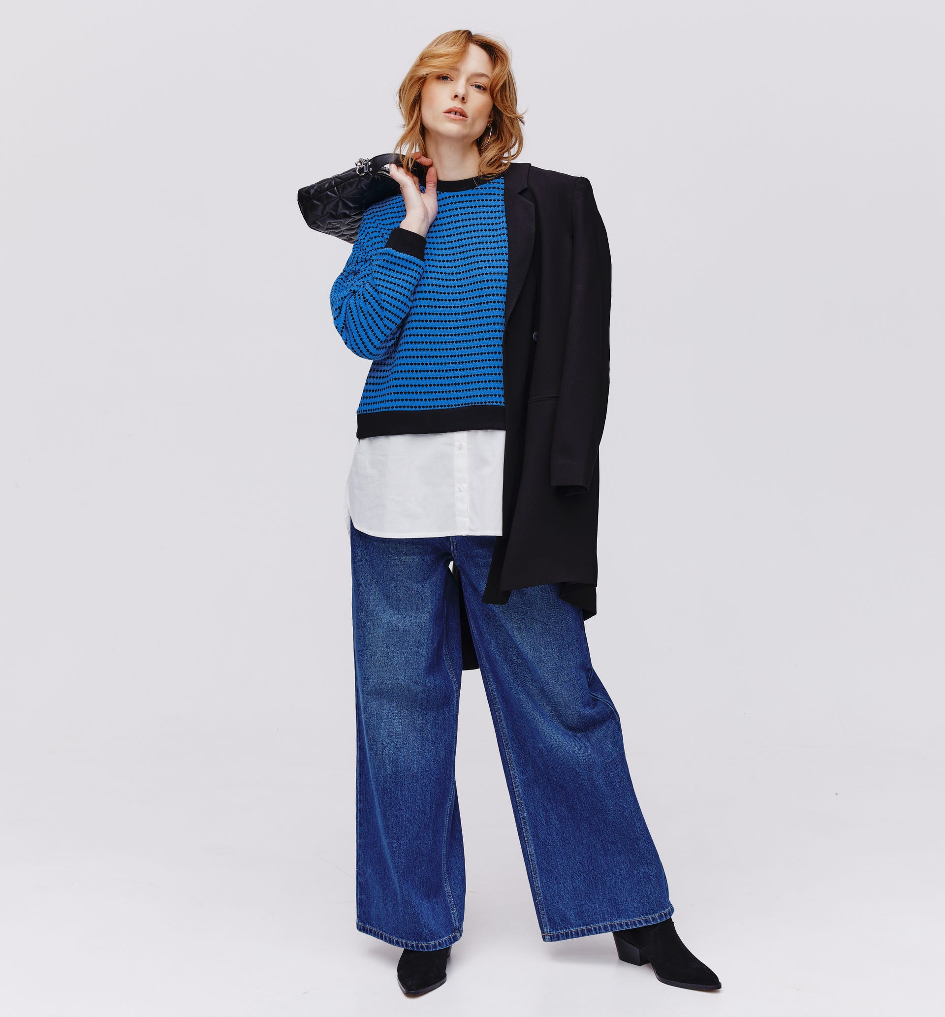 Sweatshirt im Lagenlook