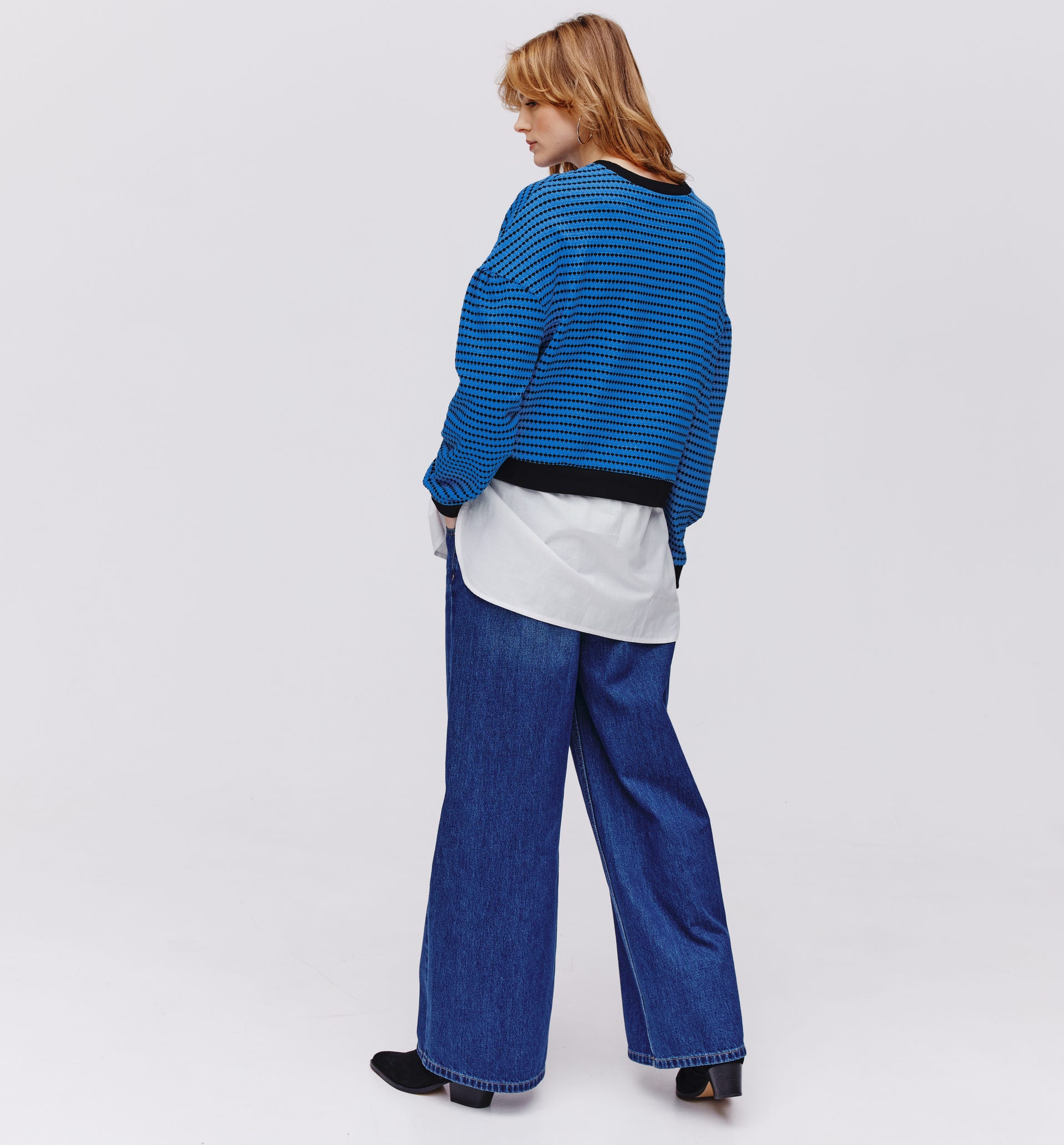Sweatshirt im Lagenlook