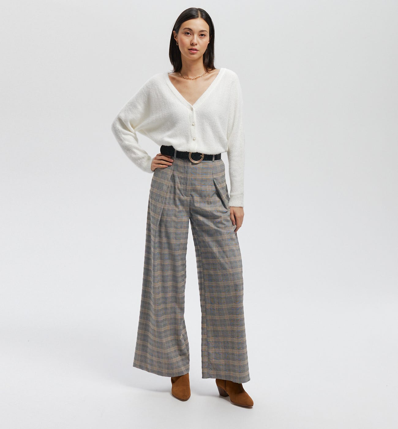 Two-way cardigan