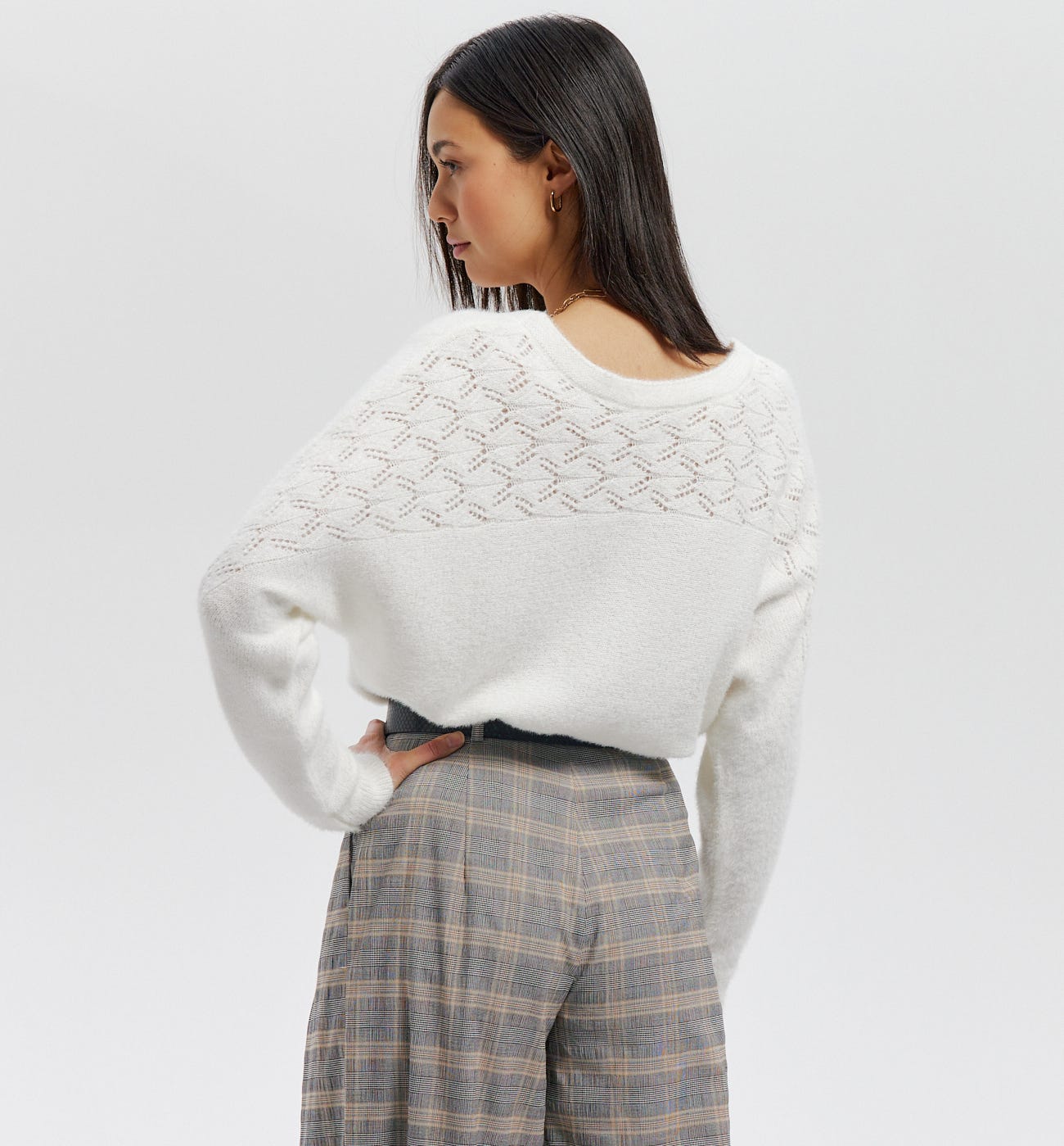 Two-way cardigan