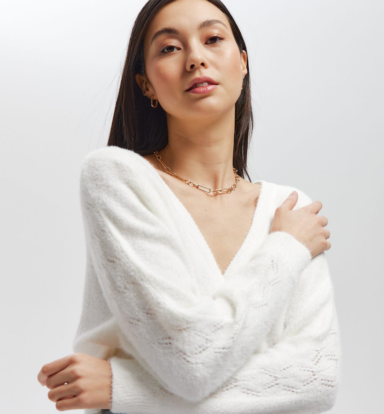 Two-way cardigan