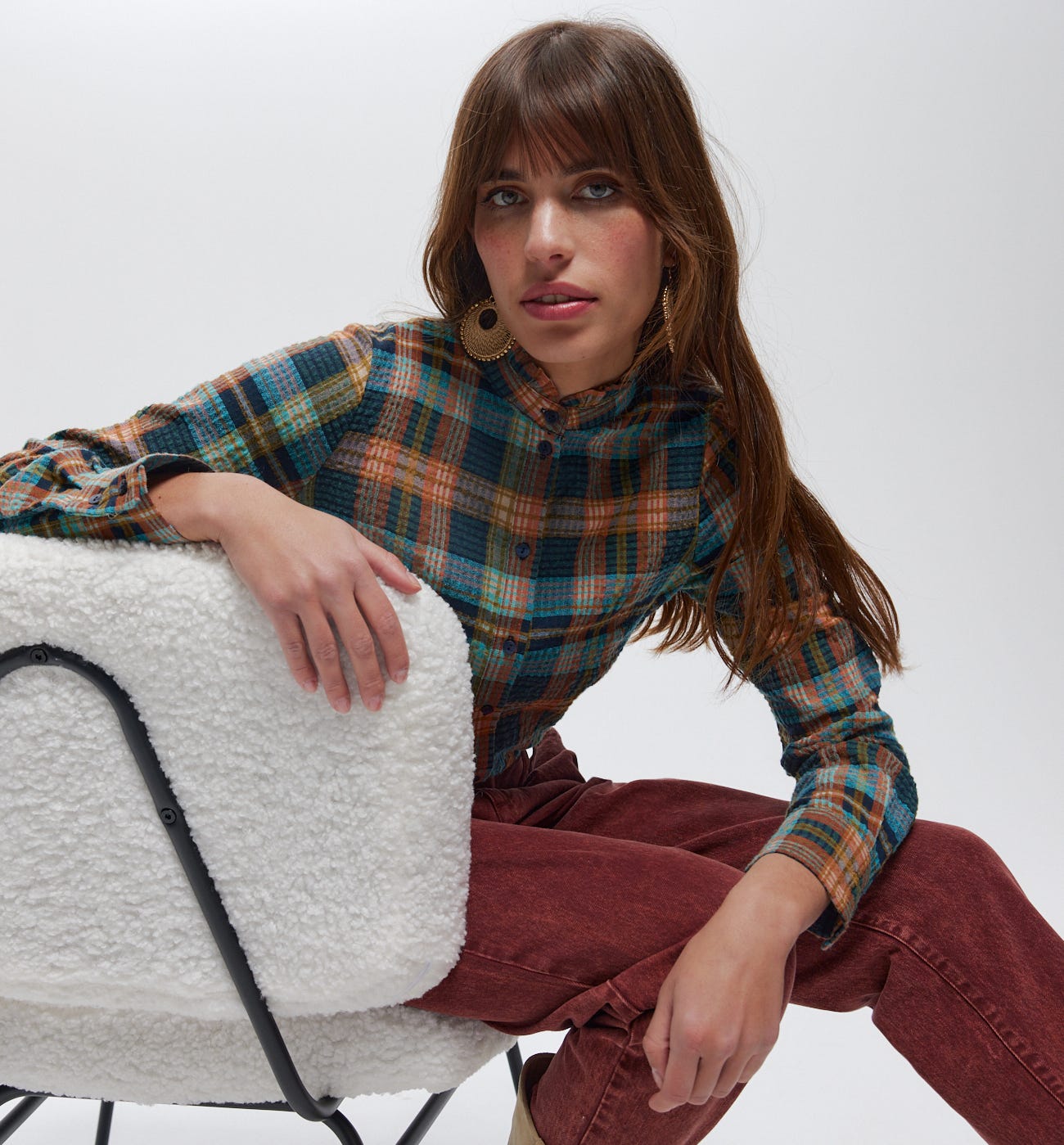Checked shirt