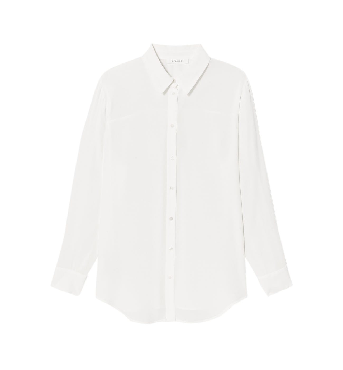 Camisa larga lisa