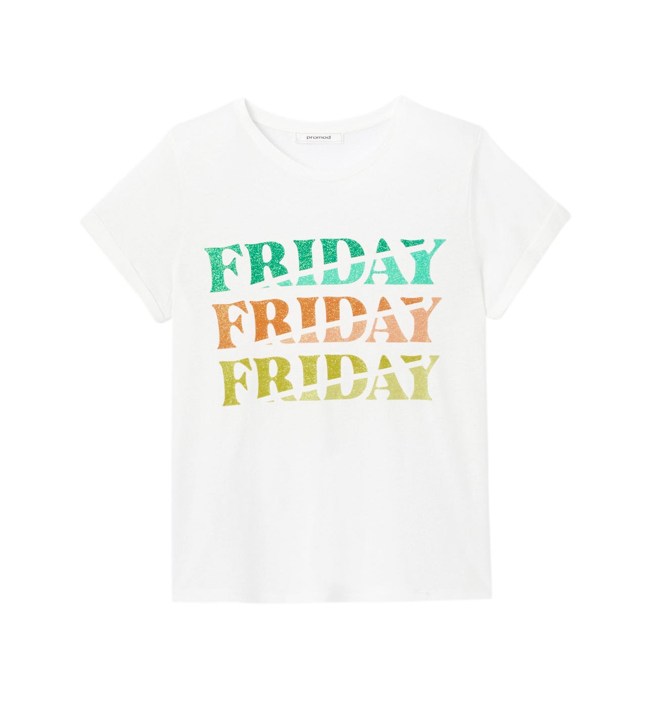 T-shirt con slogan