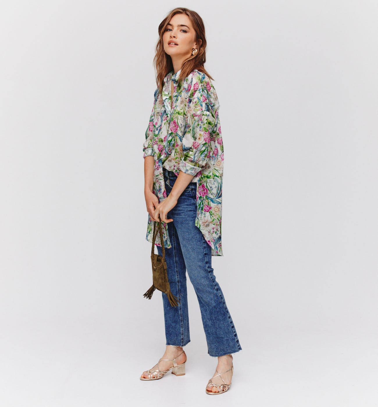 Patterned tunic