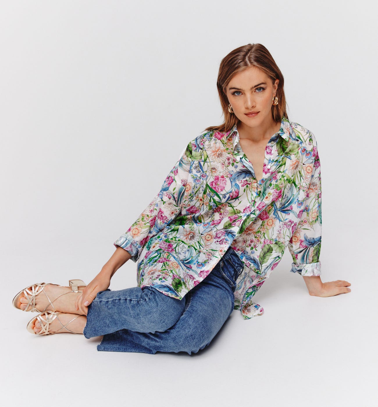 Patterned tunic