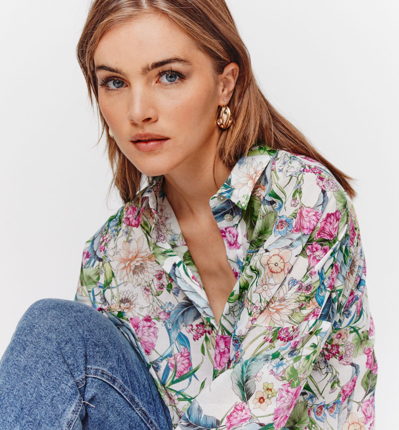 Patterned tunic