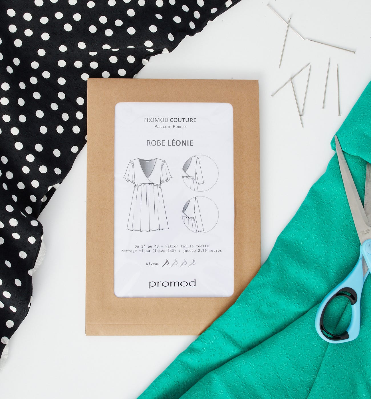 Patron papier robe LEONIE