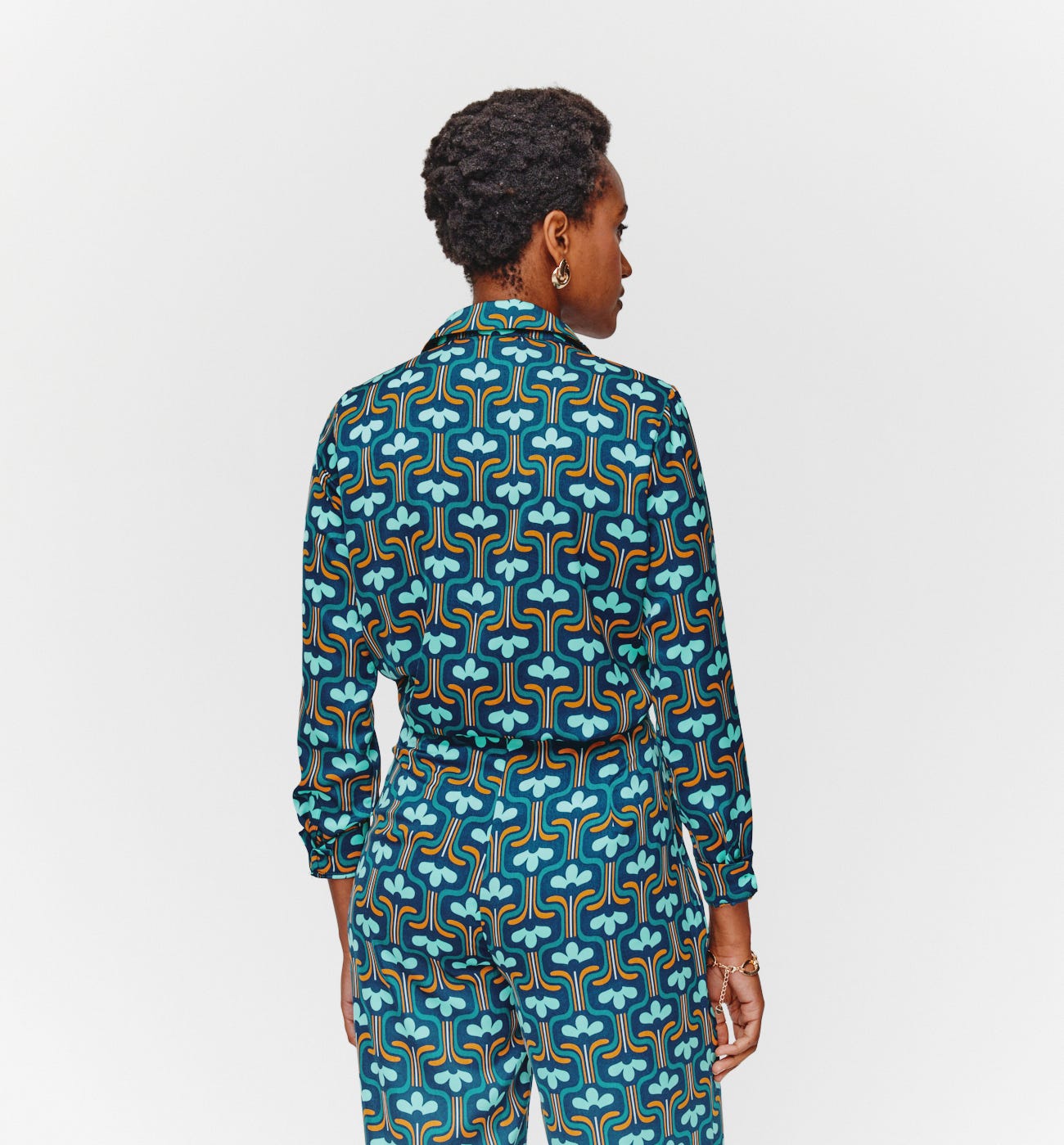 Camisa sedosa
