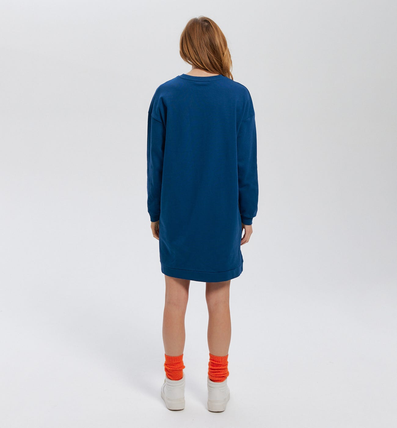 Robe sweat-shirt à message