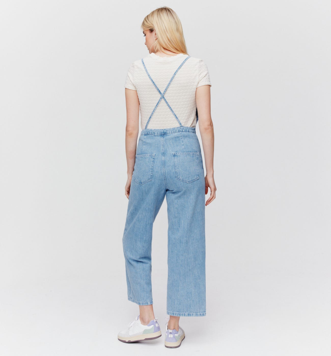 Denim dungarees
