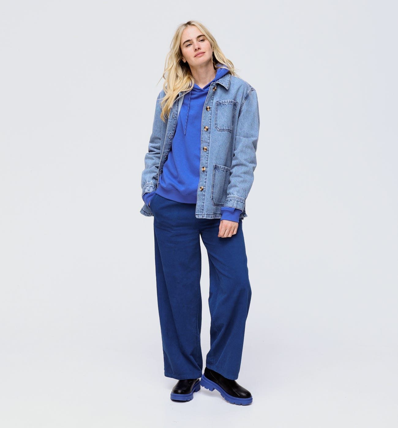 Weite Cordhose