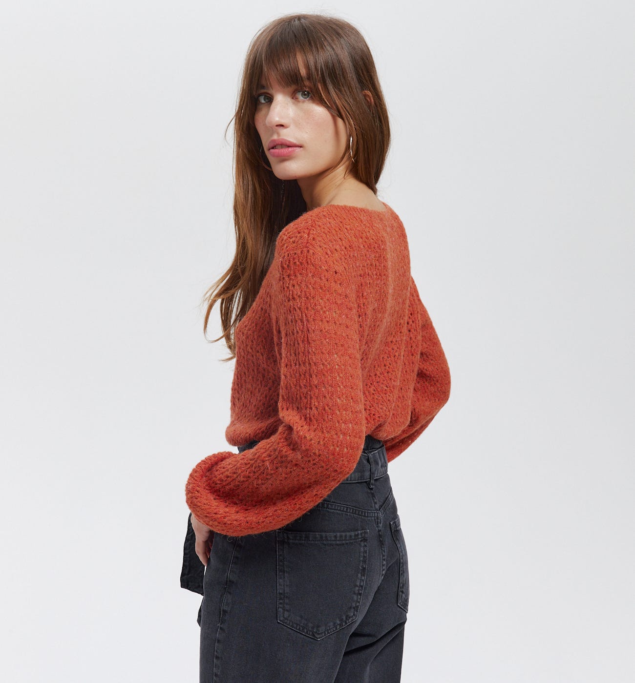 Pull ajouré Femme