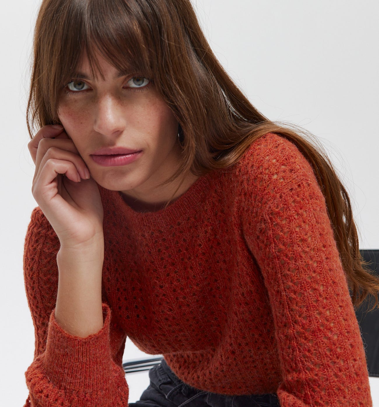 Pull ajouré Femme