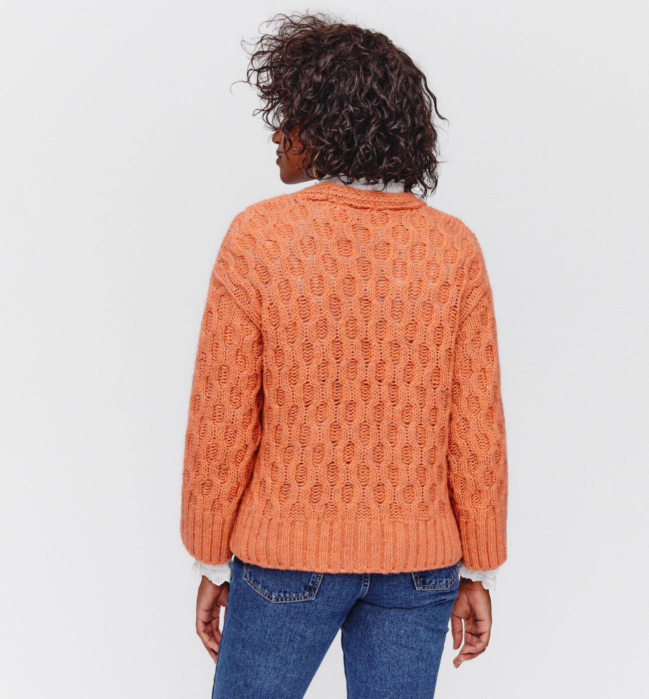 Cardigan torsadé Femme