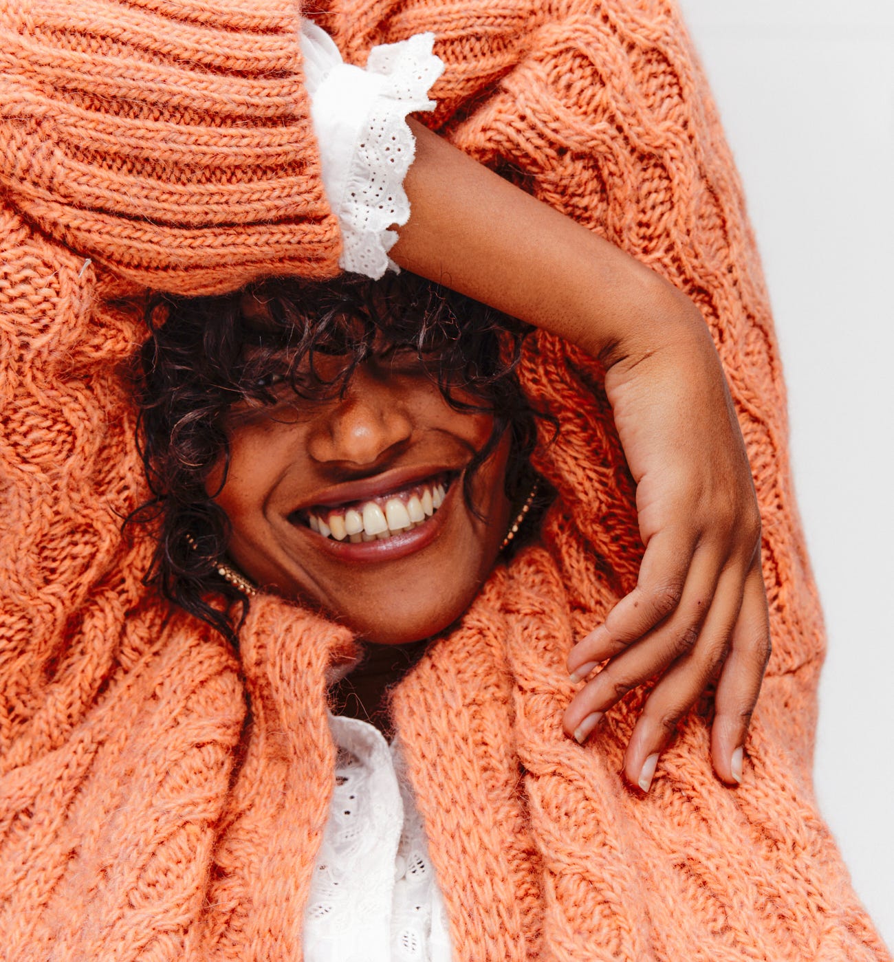 Cardigan torsadé Femme