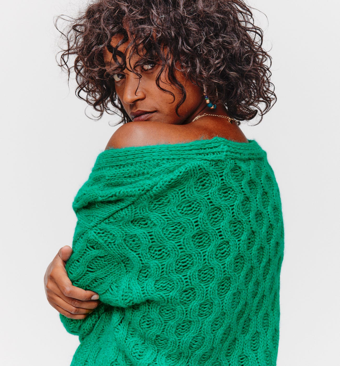 Cardigan torsadé Femme