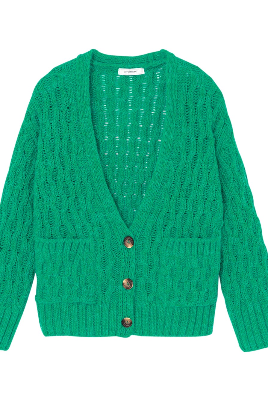 Cardigan torsadé Femme