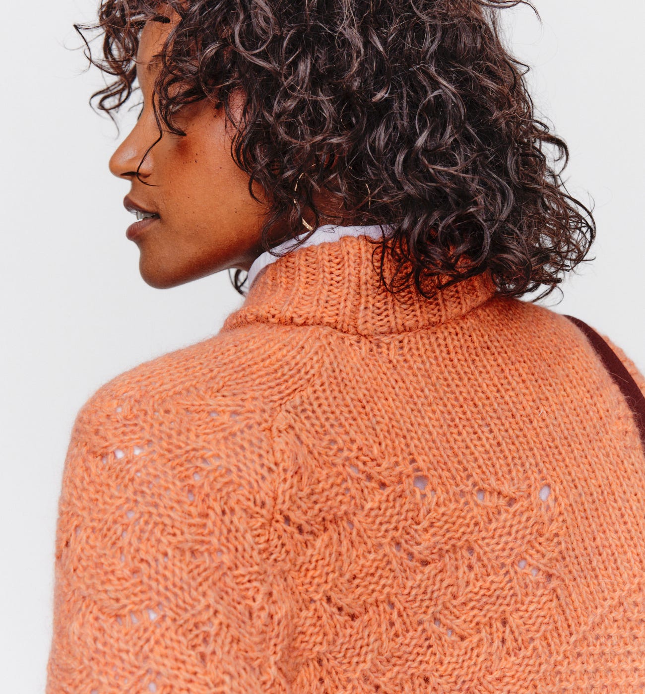 Cape en tricot Femme