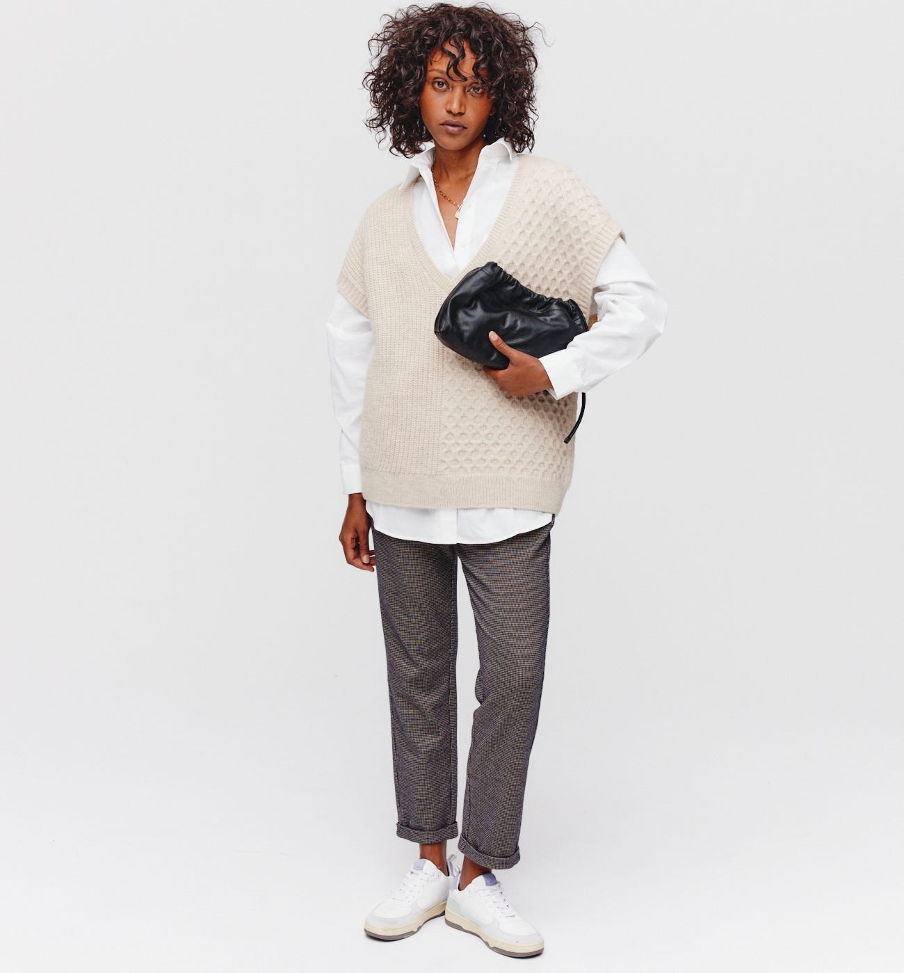 Pull sans manches Femme