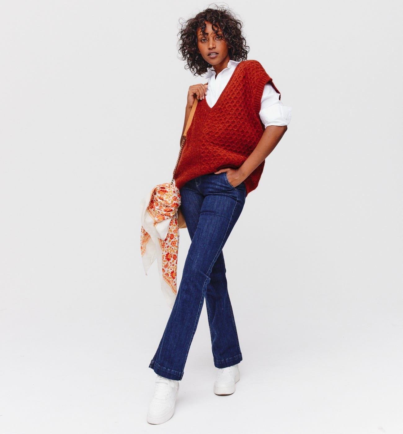 Pull sans manches Femme