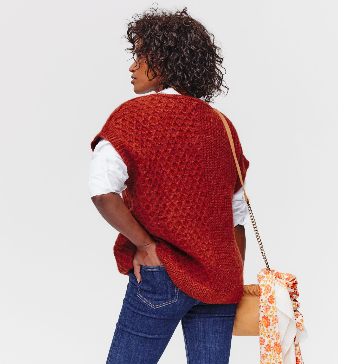 Pull sans manches Femme