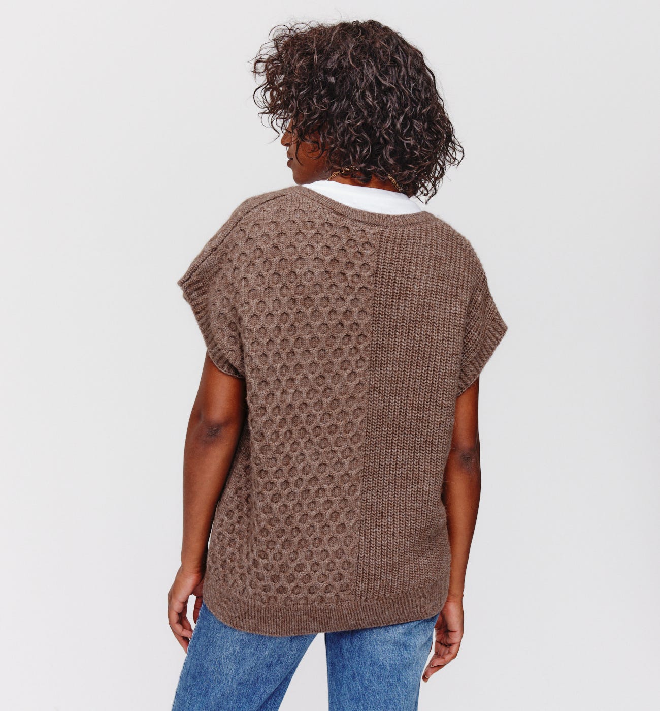Pull sans manches Femme